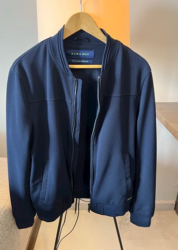 Erkek Lacivert Fermuarlı Sweatshirt - Görsel 10