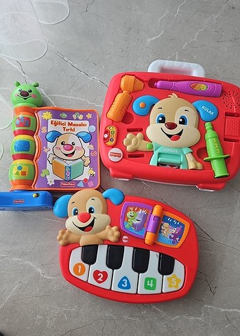 Fisher Price Renkli Eğitici Oyuncak Seti