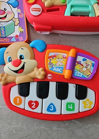 Beden Fisher Price Renkli Eğitici Oyuncak Seti