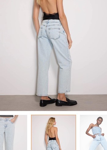 straight fit jeans - Görsel 6