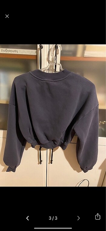 m Beden beyyoğlu crop sweatshirt