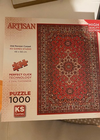 KS Games Artisan 1000 Parça Eski Pers Halısı Puzzle