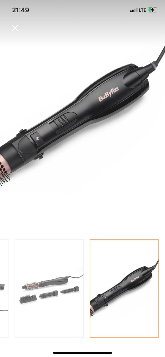 Babyliss Hava Üflemeli Saç Şekillendirici Seti - Görsel 2