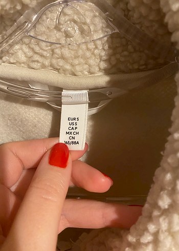 H&M peluş ceket - Görsel 4