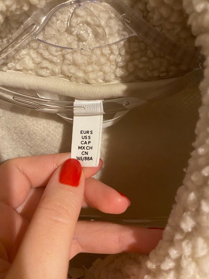 H&M peluş ceket - Görsel 4