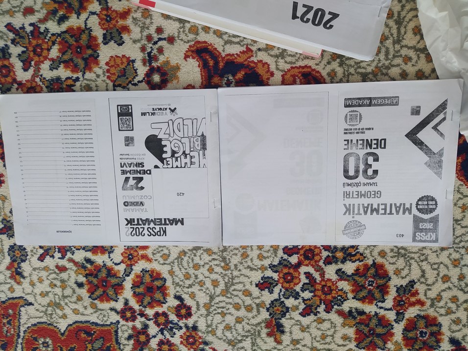 Geometri soru Bankası +Matematik deneme - Görsel 2