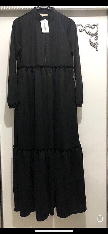 38 Beden Sıfır fermuarlı ferace