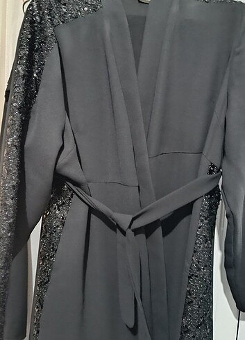 48 50 beden uyumlu abaya