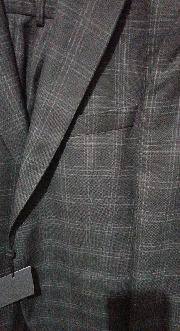 54 beden koyu füme erkek takım - Görsel 3