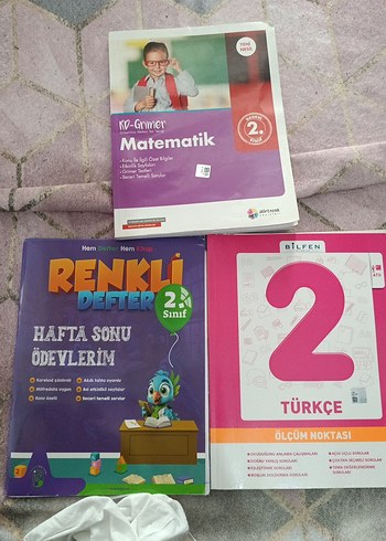 2. Sınıf Matematik ve Türkçe Eğitim Kitapları