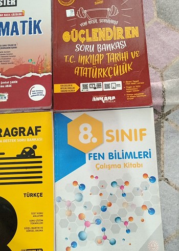  8. Sınıf Soru Bankası ve Çalışma Kitapları Seti