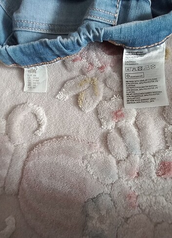 ZARA KIZ ÇOCUK KOT PANTOLON BELİ AYARLANABİLİR - Görsel 6