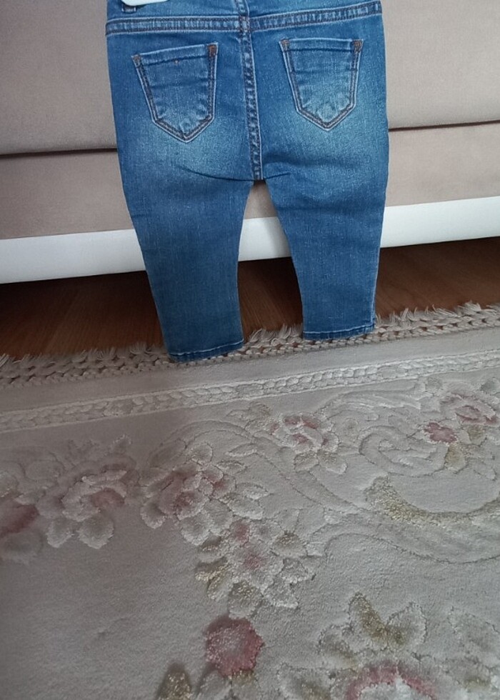 ZARA KIZ ÇOCUK KOT PANTOLON - Görsel 3