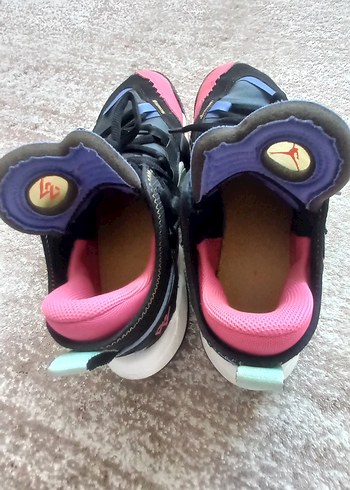 Desenli Çok Renkli Basketbol Ayakkabısı - Görsel 10