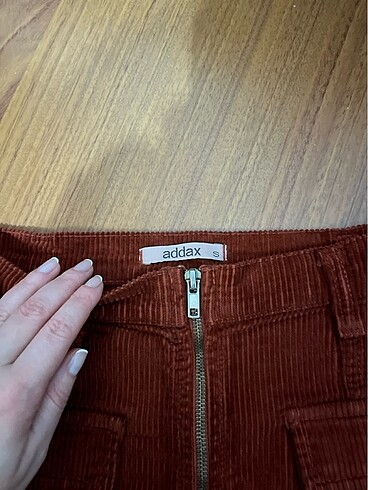 Addax kadife mini etek - Görsel 2