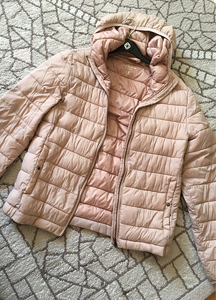 28 Beden pembe Renk Pembe pull&bear; şişme mont