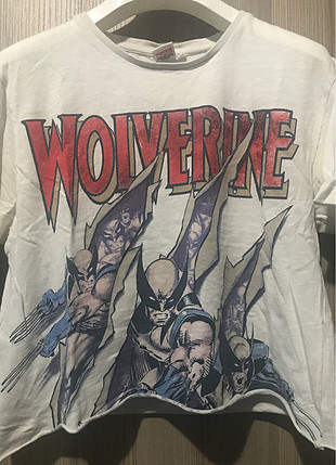 Marvel Wolverine Orijinal Croptop