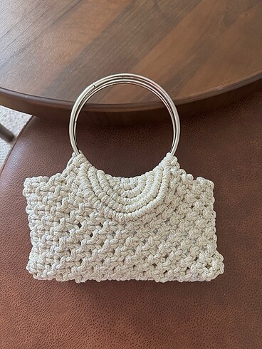 Parlak ipli el çantası - Görsel 2