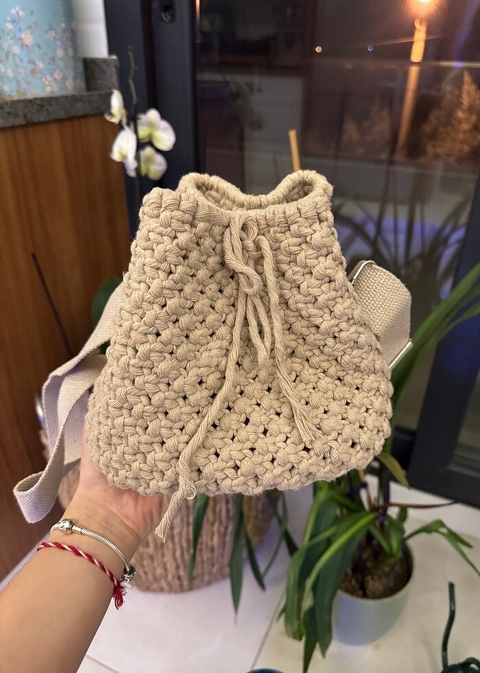 Makrome çanta - Görsel 2