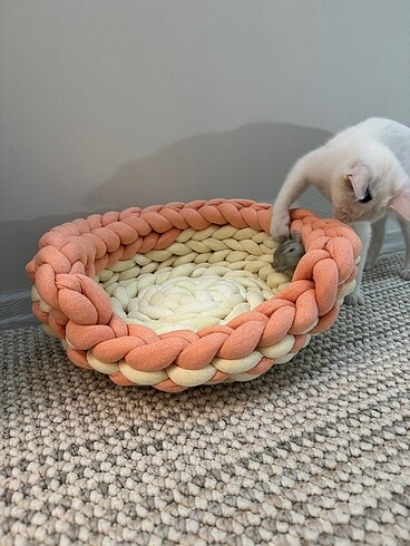 Marshmallow kedi yatağı - Görsel 2