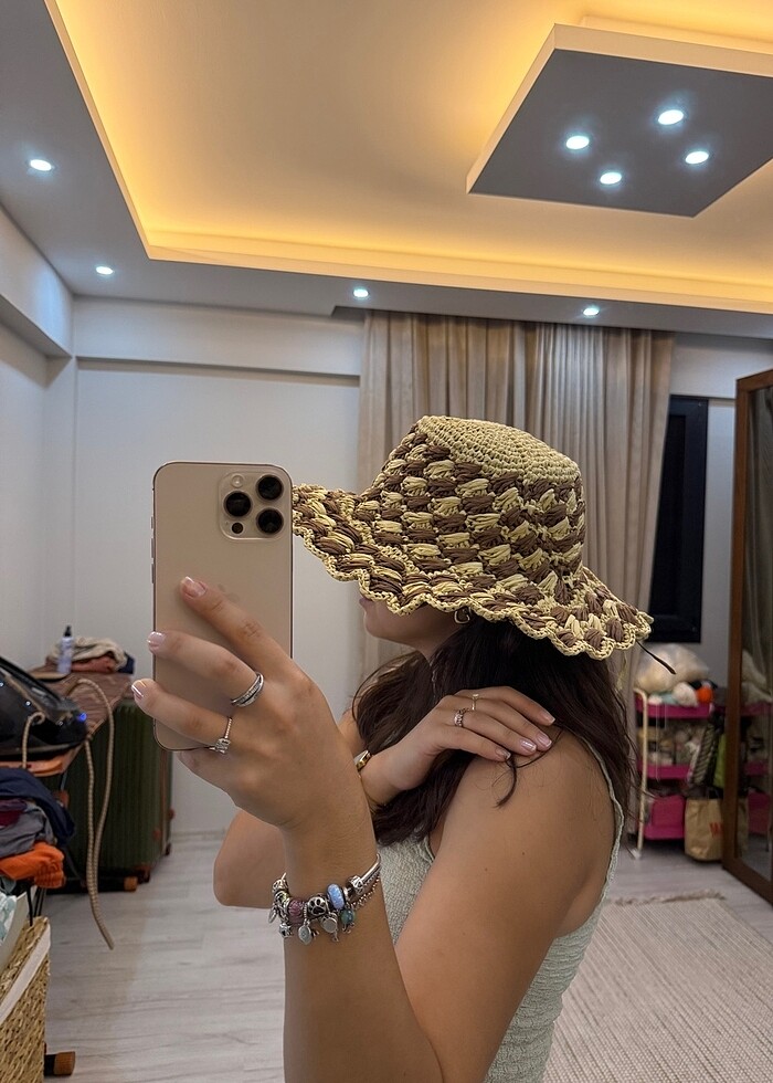 Hasır şapka - Görsel 3