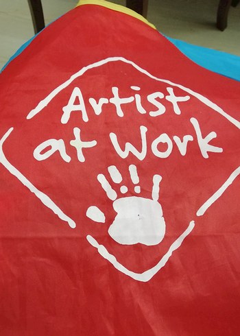 Renkli Baskılı oyun Önlüğü - Görsel 6