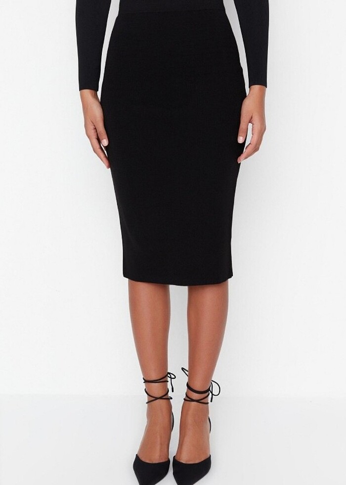 Trendyolmilla triko etek - Görsel 5