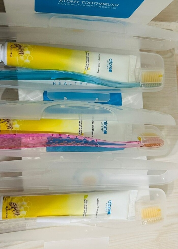 Atomy diş fırçası seti - Görsel 2