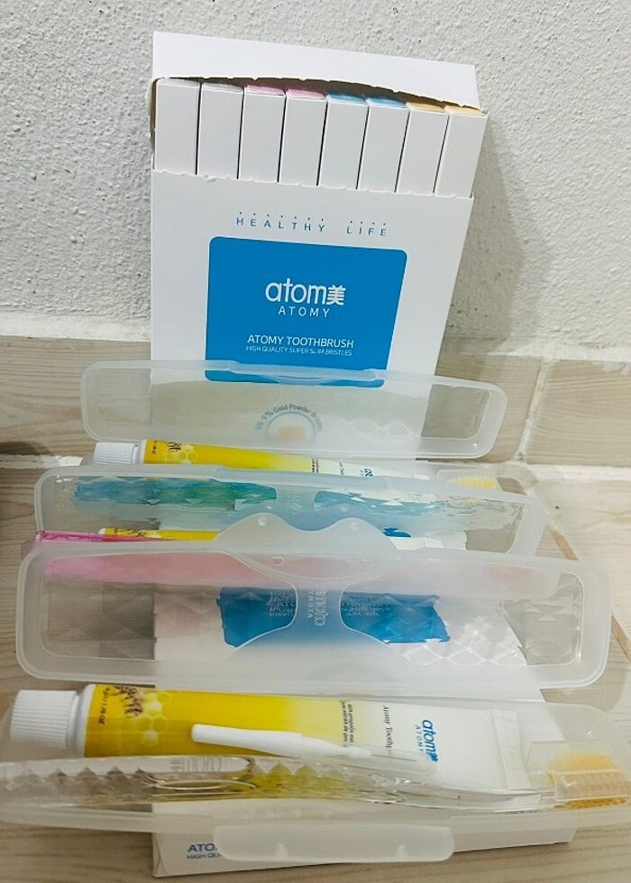 Atomy diş fırçası seti - Görsel 3