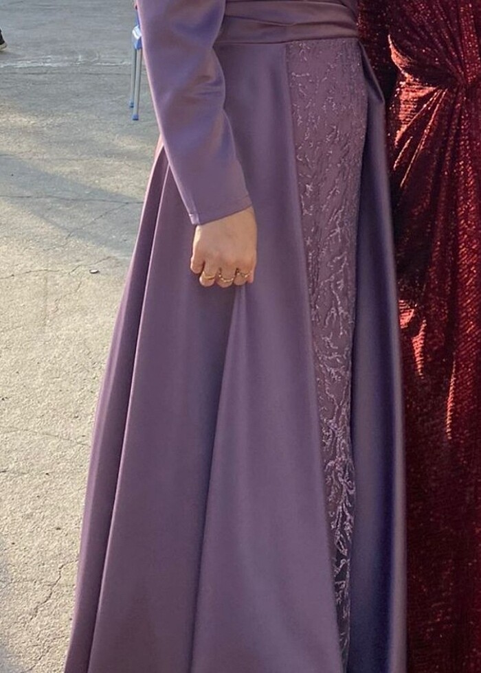 Lila abiye - Görsel 4