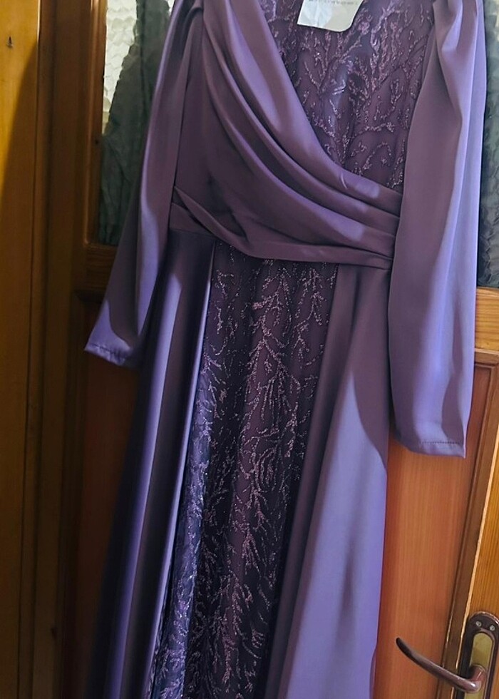 Lila abiye - Görsel 5