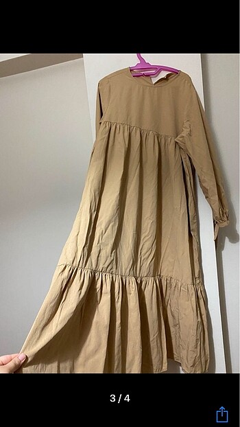 Poplin elbise
