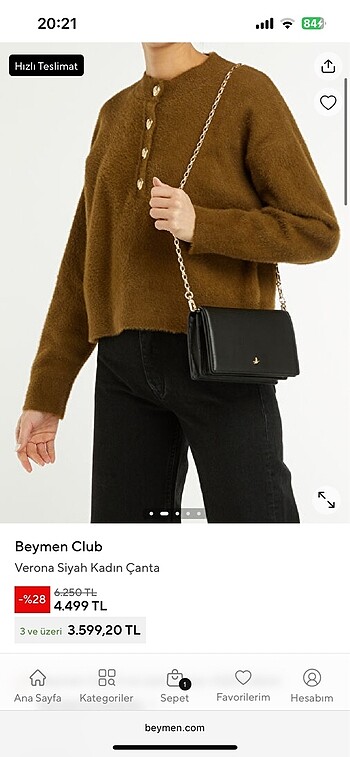 Beymen çanta