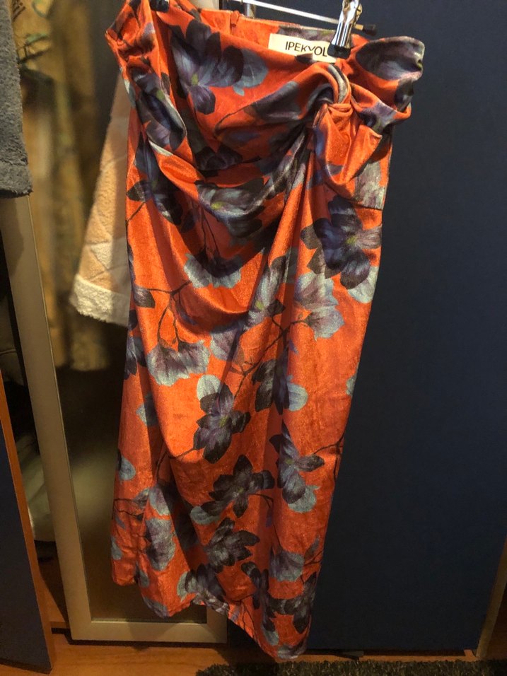 Çok renkli ipekyol etek - Görsel 3