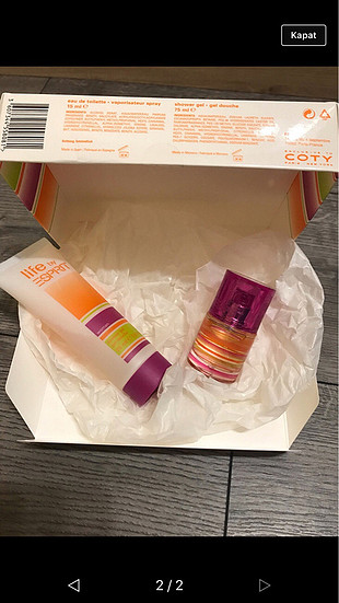 Esprit Esprit vaporisateur parfüm hediye seti