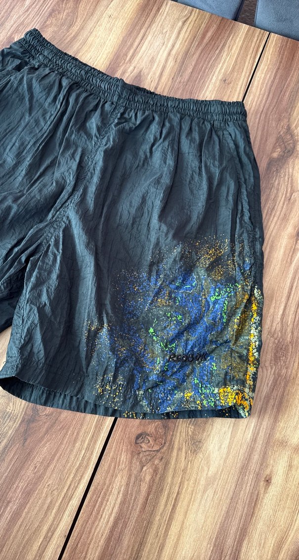 Erkek Siyah Bağlamalı Mayo Şort - Görsel 2