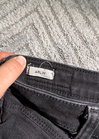 Siyah Skinny Kadın Denim Jean - Görsel 4