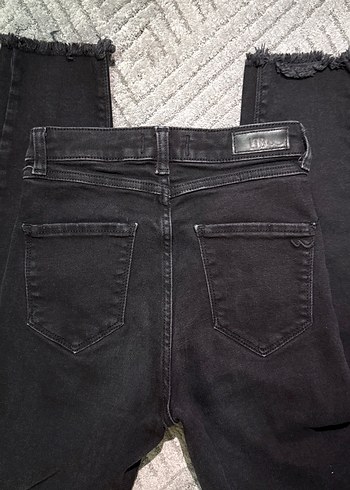 Siyah Skinny Kadın Denim Jean - Görsel 9