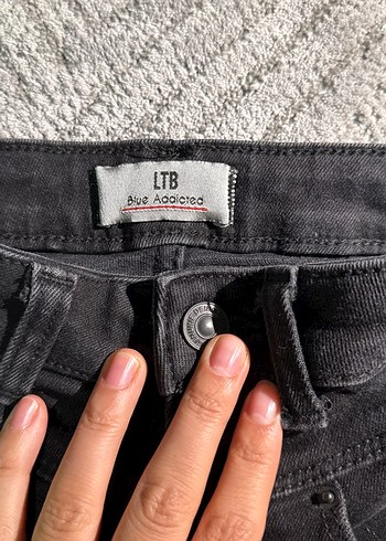 Siyah Skinny Kadın Denim Jean - Görsel 3