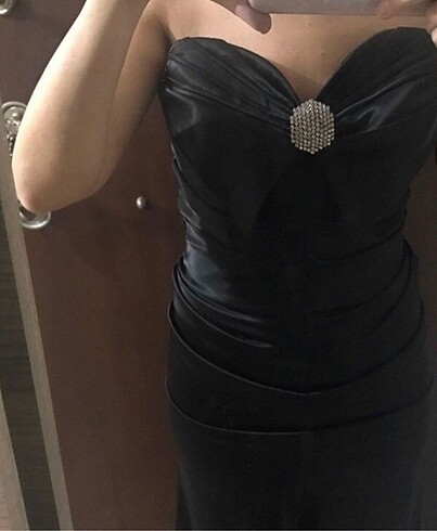 Balik modeli abiye elbise
