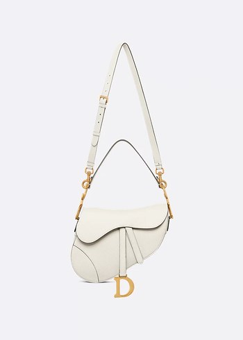 Cristian Dior Beyaz Deri Kadın Çanta - Görsel 7