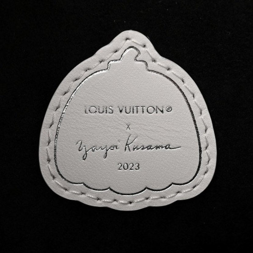 Louis Vuitton Siyah Beyaz Puantiyeli Deri Kadın Çanta - Görsel 5