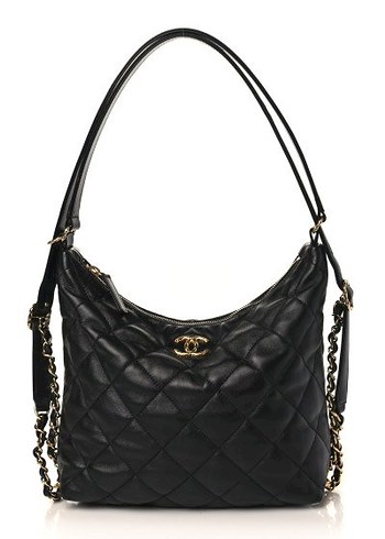 Chanel Siyah Deri Kadın Omuz Çantası - Görsel 5