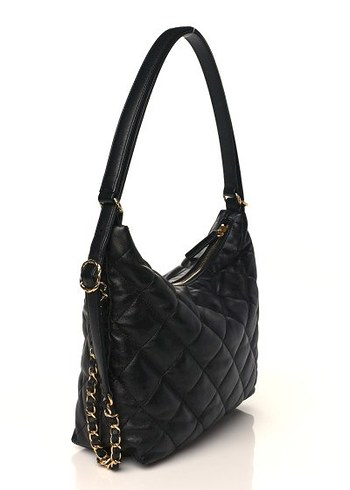 Chanel Siyah Deri Kadın Omuz Çantası - Görsel 6