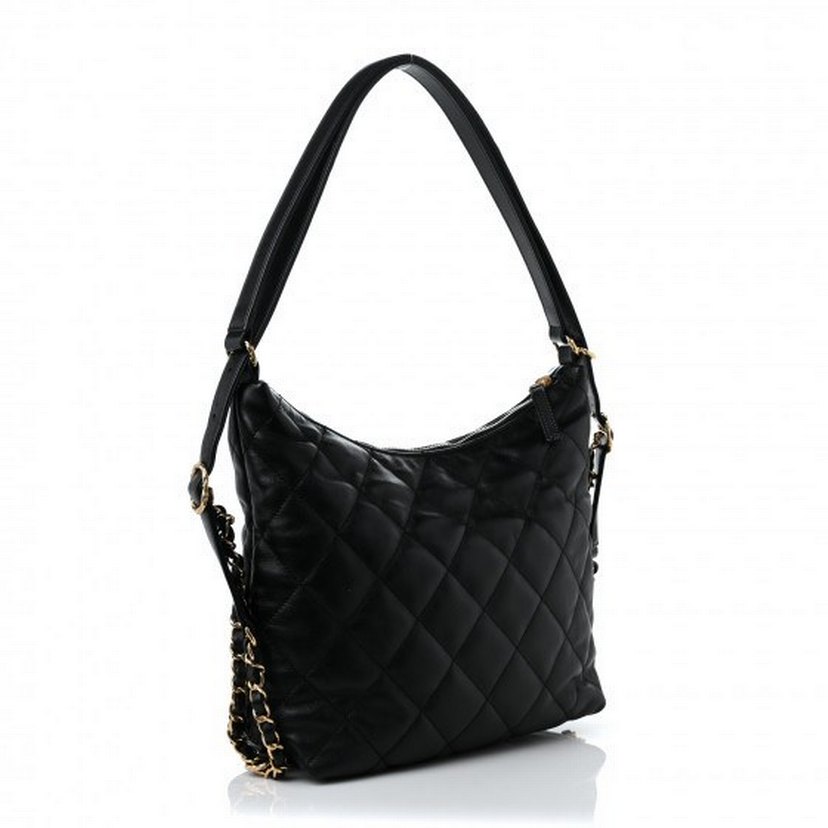 Chanel Siyah Deri Kadın Omuz Çantası - Görsel 2