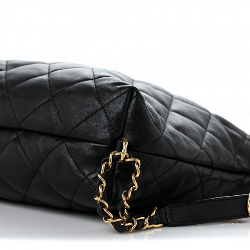 Chanel Siyah Deri Kadın Omuz Çantası - Görsel 3