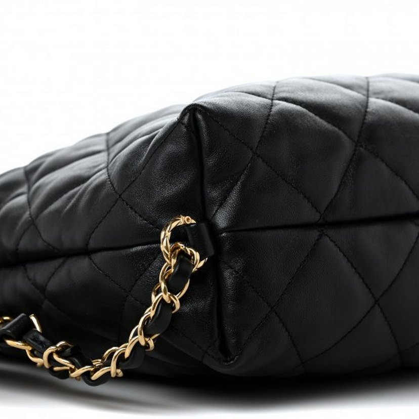 Chanel Siyah Deri Kadın Omuz Çantası - Görsel 4