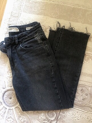 Siyah Mom jean