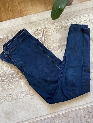 38 Beden Lacivert skinny jean