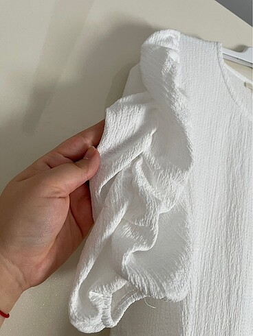 44 Beden Koton beyaz tshirt